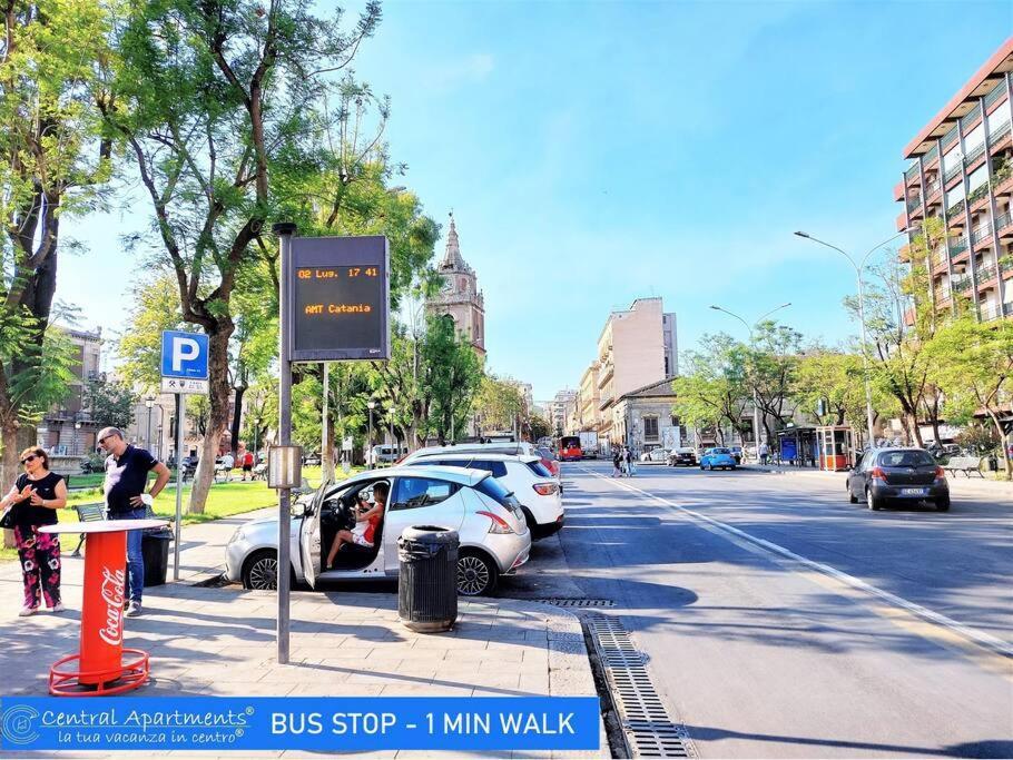 Central Apartments Mezzanine - 1 Min To Via Etnea Catania Ngoại thất bức ảnh